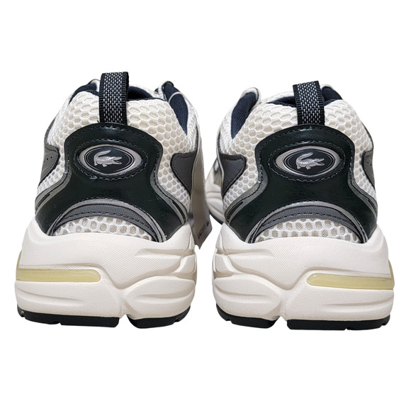 Lacoste Men Storm 96 2K Low Top Dad Sneakers Size US 11.5 Off White Dark Green main image 2